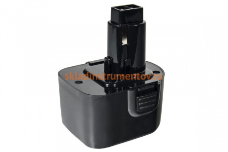 Аккумулятор (12 В; 2.0 А*ч; NiCd) для инструментов DeWALT, B&D коробка ПРАКТИКА 038-807