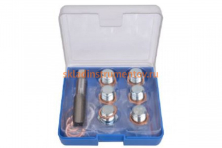 Набор для восстановления резьбы сливного отверстия поддона ROCKFORCE RF-917G17