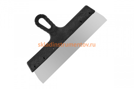 Фасадный шпатель (прямой, 350 мм, нержав. сталь) РемоКолор 12-1-335