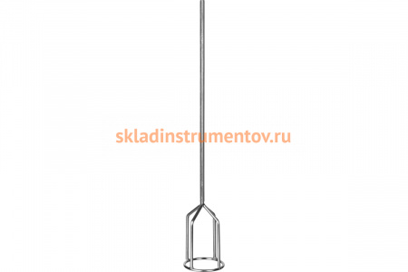 Миксер 80х530 мм для гипсовых смесей и наливных полов ЗУБР 06035-08-53_z02