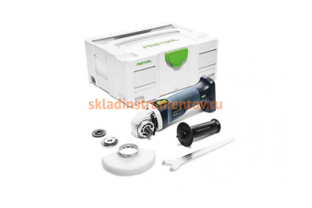 Аккумуляторная углошлифовальная машина FESTOOL комплект базовый AGC 18-125 Li 575343