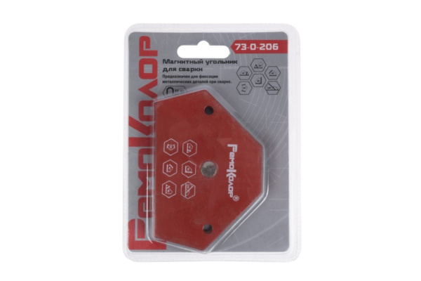 Угольник магнитный для сварки (30-135 град; 25LBS/11кг) РемоКолор 73-0-206