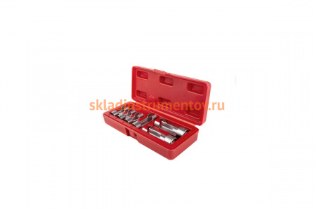 Набор разрезных головок для снятия сенсоров и датчиков AV Steel 10-19 мм, 6 предметов AV-920073