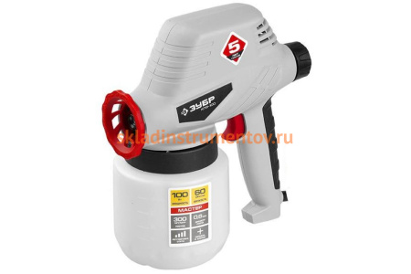 Электрический краскопульт Зубр МАСТЕР КПЭ-100 Электрический краскопульт Зубр МАСТЕР КПЭ-100