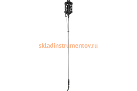 Удлинитель телескопический алюминиевый 126/220см GRINDA 42510-220