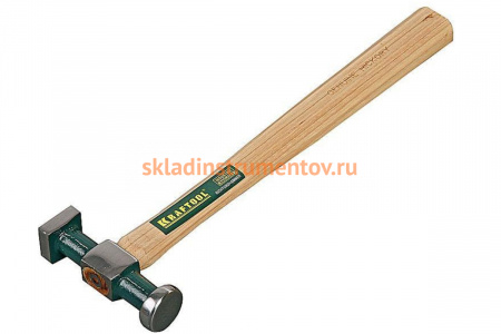 Рихтовочный молоток с плоскими круглым и квадратным бойками KRAFTOOL 20351