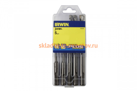 Набор буров Speedhammer (5 шт; SDS-plus) Irwin 10502089