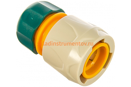 Соединитель "шланг-насадка" с автостопом 1/2" Raco 4250-55205C