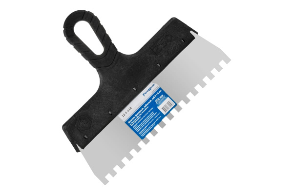 Фасадный зубчатый шпатель (250 мм, зуб 8x8 мм) РемоКолор 12-1-118