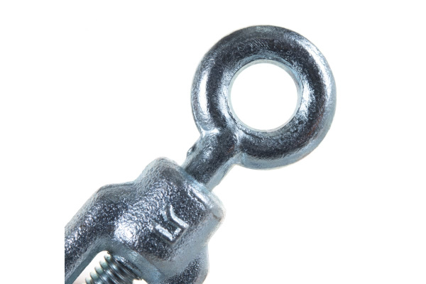 Талреп Зубр DIN 1480, крюк-кольцо, оцинкованный, кованая натяжная муфта, М6, ТФ6, 1 шт 4-304356-06