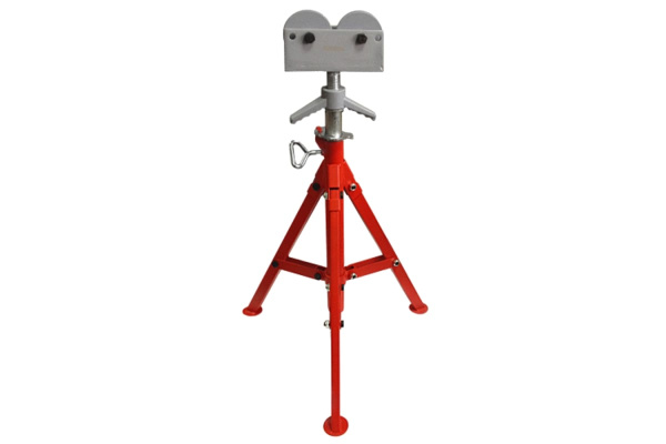 Подставка складная для труб с роликовой головкой (710 - 1320 мм) REKON 033002