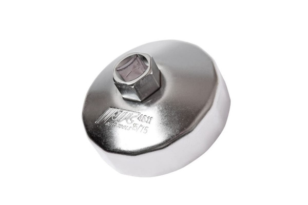 Съемник масляного фильтра 75мм 15-ти гранный чашка JTC 4611