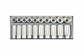 Набор коротких и длинных 6-гранных головок 1/2", 20 шт. FORCE T4203