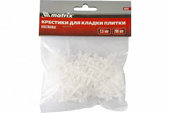 Крестики (200 шт; 2.5 мм) для кладки плитки MATRIX 88089