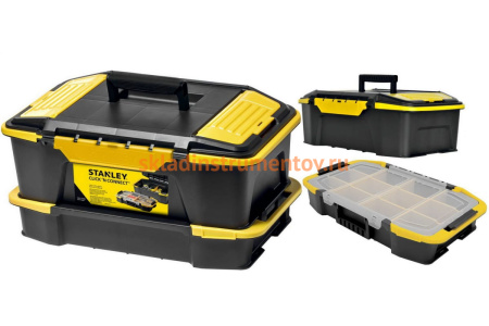 Ящик для инструмента с органайзером Stanley CLICK & CONNECT STST1-71962