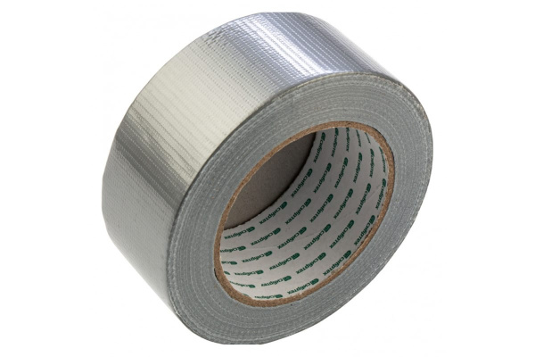 Клейкая армированная лента СИБРТЕХ 48мм х 40м, серебро 888165