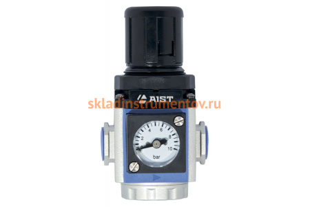 Регулятор давления воздуха 1/4" с манометром мини AIST 91033102 00-00009678