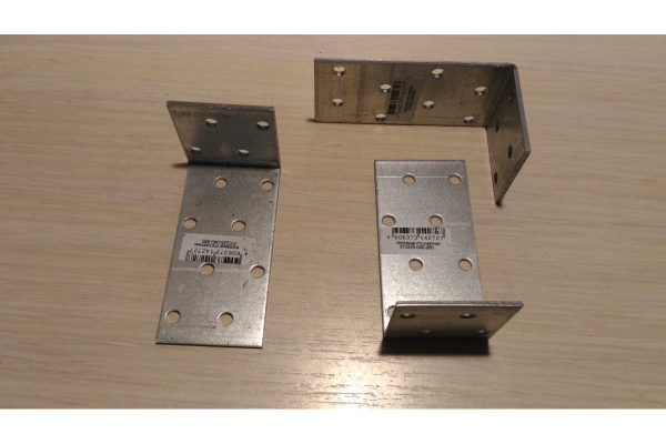 Крепежный угол Зубр МАСТЕР анкерный 40х80х40мм 1шт 310226-040-080