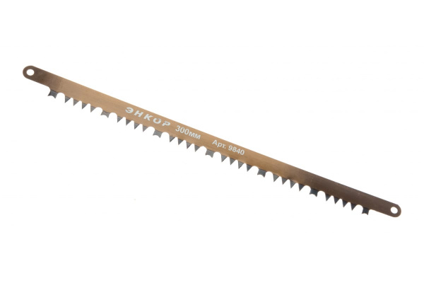 Полотно (300 мм) по сырому дереву для лучковой пилы Энкор 9840