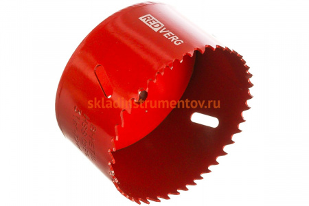 Коронка биметаллическая 79 мм REDVERG 6627120