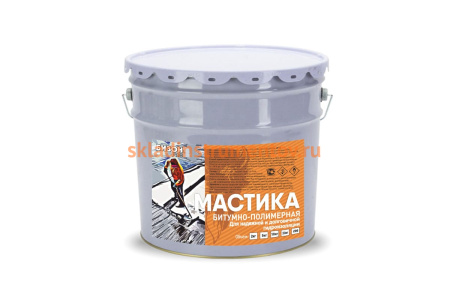 Битумно-полимерная мастика Бизон 10 л 901410