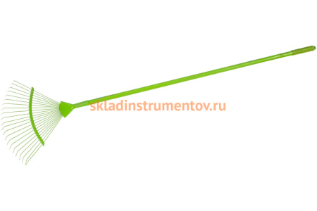 Веерные грабли с металлическим черенком, 22 зуба, 1500 мм PALISAD 61771