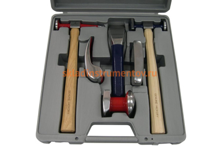 Набор кузовных правок и молотков Станкоимпорт 5 предметов KA-3561K Набор кузовных правок и молотков Станкоимпорт 5 предметов KA-3561K