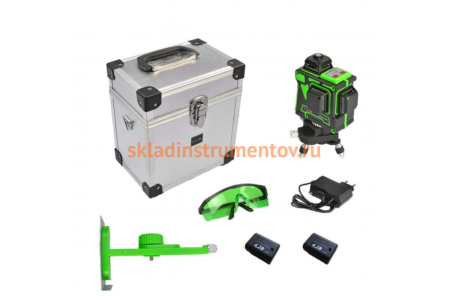 Самовыравнивающийся построитель лазерных плоскостей Zitrek LL12-GL-2Li-MC 065-0188