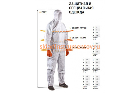 Малярный комбинезон Jeta Safety, многоразовый, цвет синий, размер S, JPC75B-S