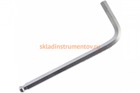 Г-образный 6-гранный ключ с шаром ROCKFORCE 4мм RF-76504