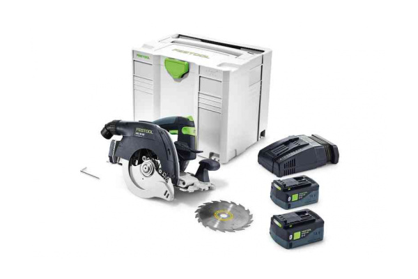 Аккумуляторная дисковая пила FESTOOL HKC 55 Li EBI-Plus-SCA 575675