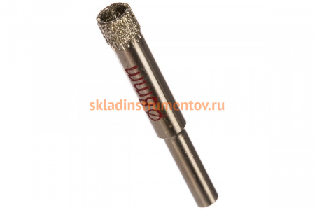 Коронка алмазная по стеклу и керамике (2 шт; 8 мм) ПРАКТИКА 777-239