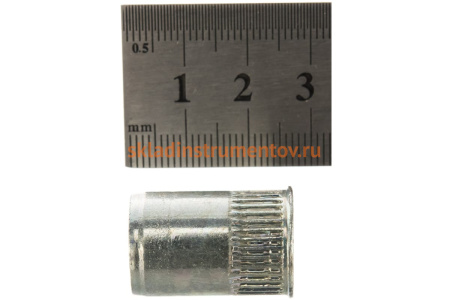 Заклепка с внутренней резьбой М12 СТ-УБН с насечкой 50 шт Bralo 0371201216