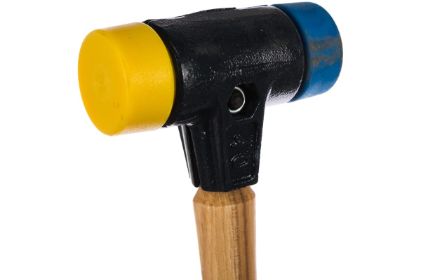 Многофункциональный, сборочный молоток ручка из ясеня, сменные бойки, для металлообработки, 700г, 40мм Зубр "ЭКСПЕРТ" 2044-40