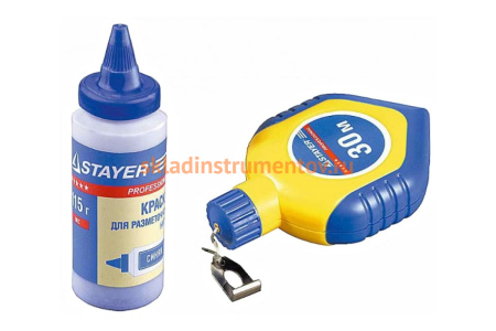 Нить разметочная с синей краской (115 г; 30 м) Stayer 2-06383-H2