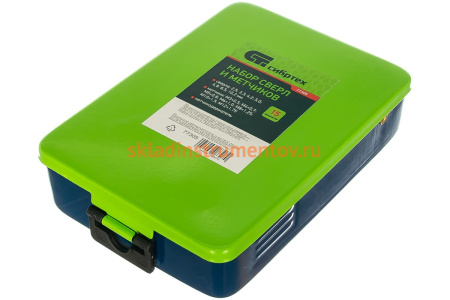 Набор сверл и метчиков 15шт СИБРТЕХ 77305