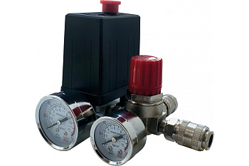 Реле для компрессора в сборе 220 В 2 быстр. выхода Pegas pneumatic 2601И