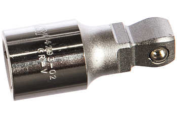 Удлинитель двухпозиционный (1/2", 15 градусов, с шаровым окончанием) KING TONY 4293-02