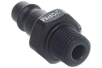 Штуцер быстросъемный папа-наружная резьба 1/4 AIST 90991213P 00-00014015