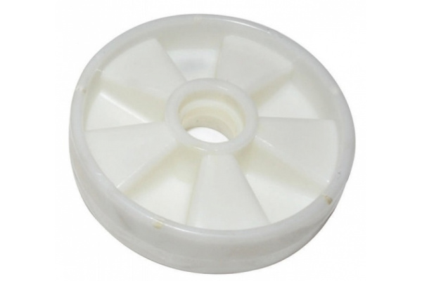 Колесо без подшипника нейлоновое 160х50 мм для тележек гидравлических TOR 1011978