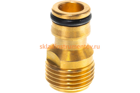 Адаптер латунный, 1/2", внешняя резьба PALISAD 66272