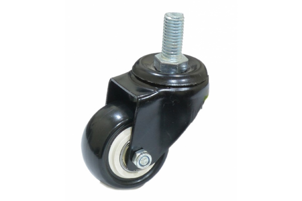 Колесо черная резина болтовое крепление М8 40 мм MFK-TORG 4062040 М8