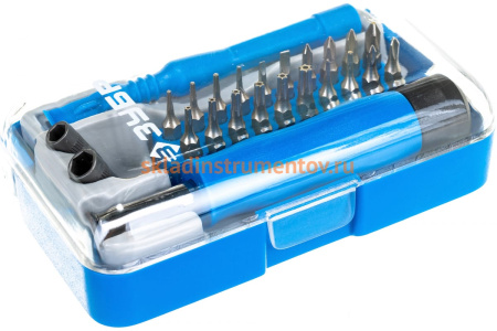 Реверсивная отвертка Зубр ЭКСПЕРТ с насадками 130 предметов 25237-H129