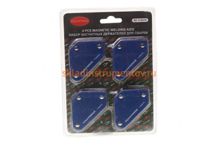 Набор магнитных держателей для сварочных работ 4 шт ROCKFORCE RF-115374