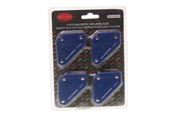 Набор магнитных держателей для сварочных работ 4 шт ROCKFORCE RF-115374