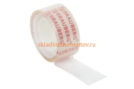 Клейкие ленты BRAUBERG 19 мм х 10 м, канцелярские, комплект 12 шт., прозрачные 223124