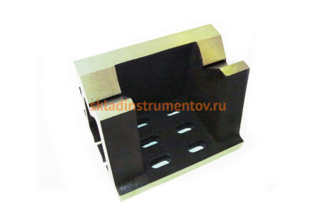 Уголок установочный с призмами 100х100х150 мм VISPROM 0019