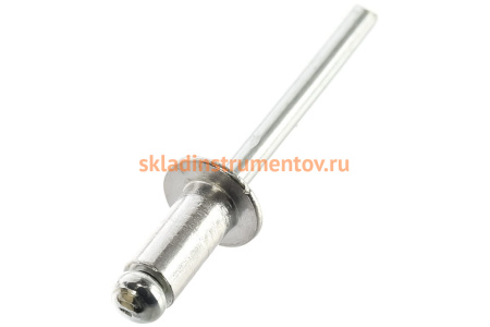 Заклепки алюминиевые (500 шт; 4.8х10 мм) КОБАЛЬТ 918-542