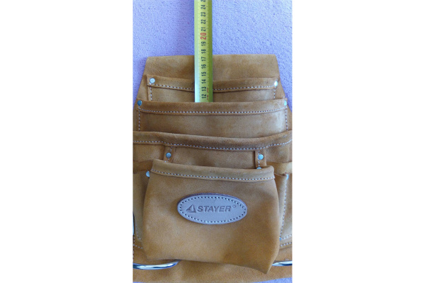 Сумка поясная 10 карманов для ручного инструмента Stayer 38517