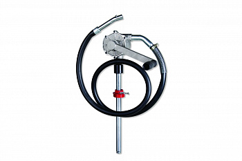 Ручной роторный бочковый насос для топлива 200мл/об GROZ GR44030 - RB/1